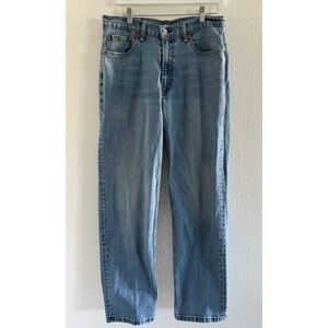 Levis 550 Jeans Mens 34x32 Medium Wash Denim Relaxed‎ Loose Vintage Y2K 90s USA
